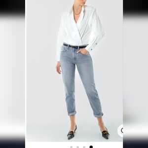 Erica women jeans MARLOWE SLIM BOYFRIEND - DUST CLOUD. Sizd 27